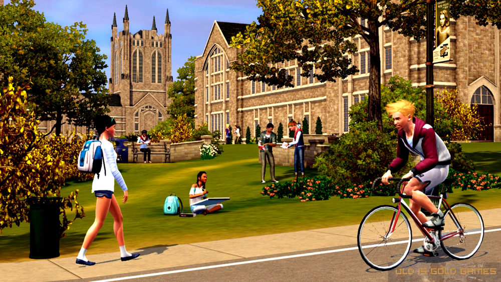 The Sims 3 University Life Features