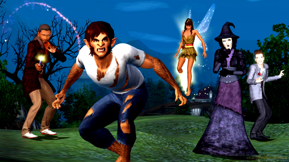 The Sims 3 Supernatural Features