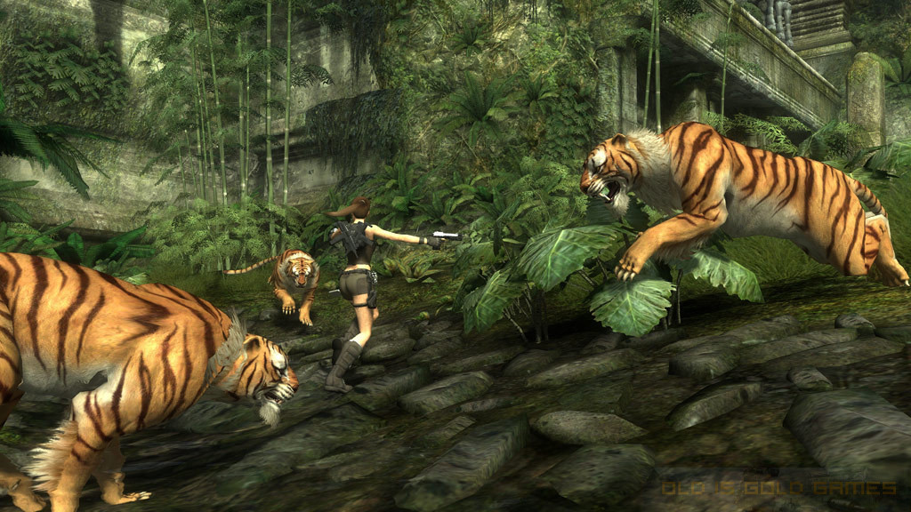 Tomb Raider Underworld Features