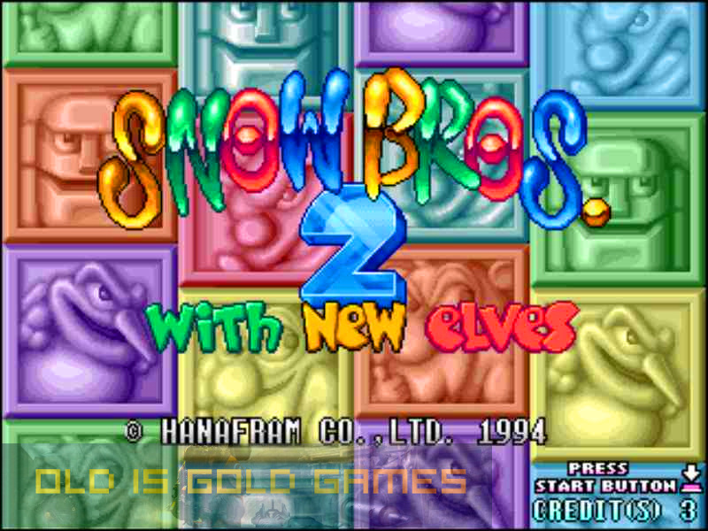 snow bros 2 mame