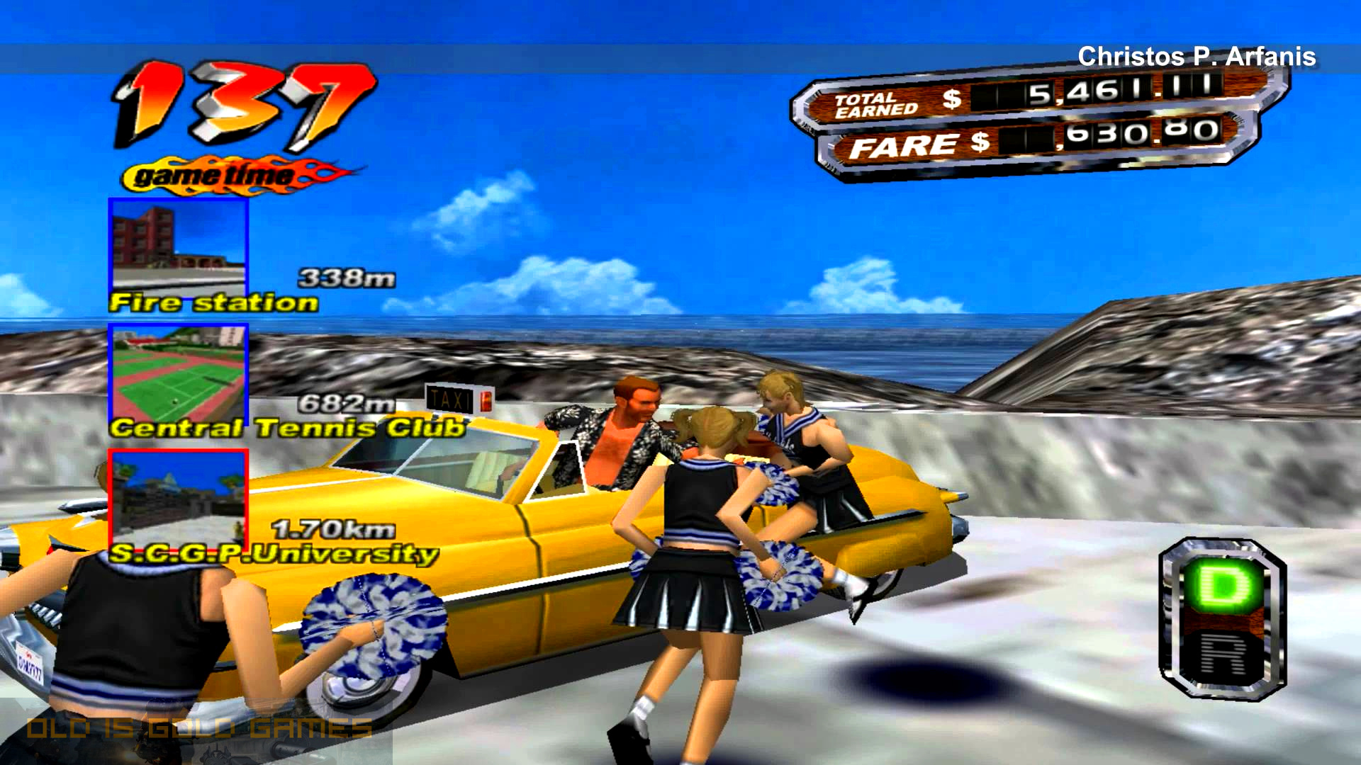 crazy taxi game