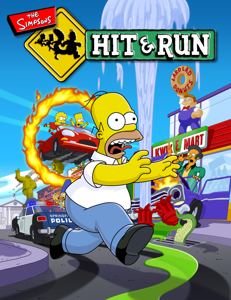 simpsons hit and run free